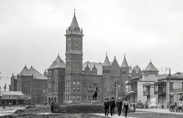 Orleans Parish Criminal Courts Building. Source: Library of Congress.