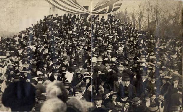 Centennial at Chalmette Monument, 1915. Source: Louisiana Digital Library