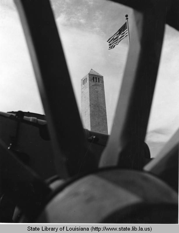 Chalmette Monument, 1960s. Source: Louisiana Digital Library