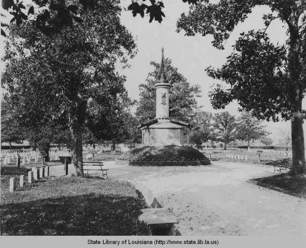 Chalmette National Cemetery, 1910. Source: Louisiana Digital Library