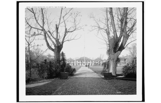 Jackson Barracks, 1890s. (Close enough to the parish). Source: Library of Congress
