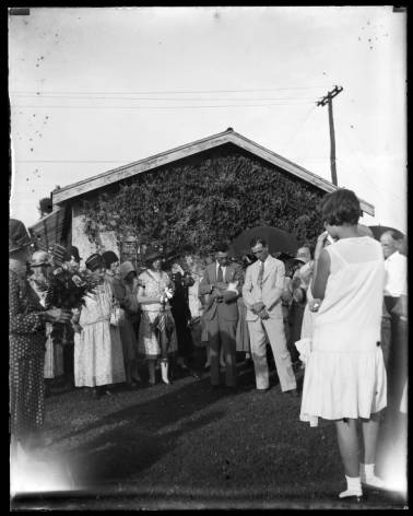 Memorial at the pet cemetery in Toca, late 1930s. 