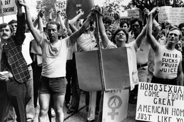 1977 - Gay rights demonstration