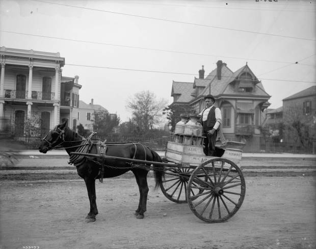 ca. 1905 - Milk Cart